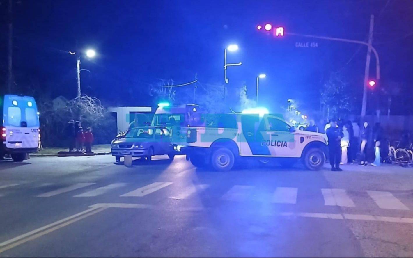 Choque y milagro en City Bell: una mujer embarazada se salvó
