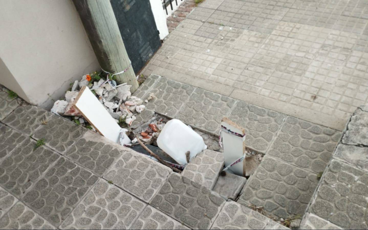 “Un peligro terrible” en Tolosa hace cuatro meses