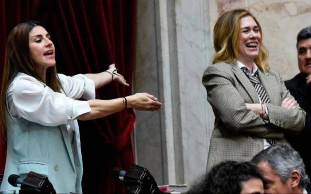 Revelan un chat entre Lilia Lemoine y Martín Menem en pleno cruce con Pagano: "Es culpa de Santi Caputo"