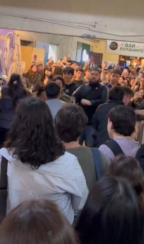 Gresca entre libertarios y peronistas en la UBA