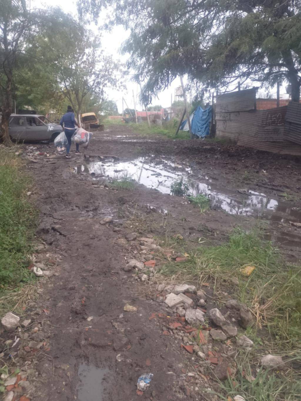 La zona de 52 bis entre 158 y 159 con una larga lista de problemas