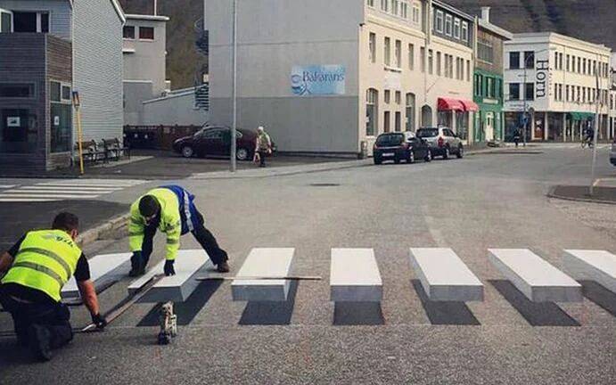 ¿Sendas peatonales 3D? Cómo es el proyecto que busca implementarlas en La Plata