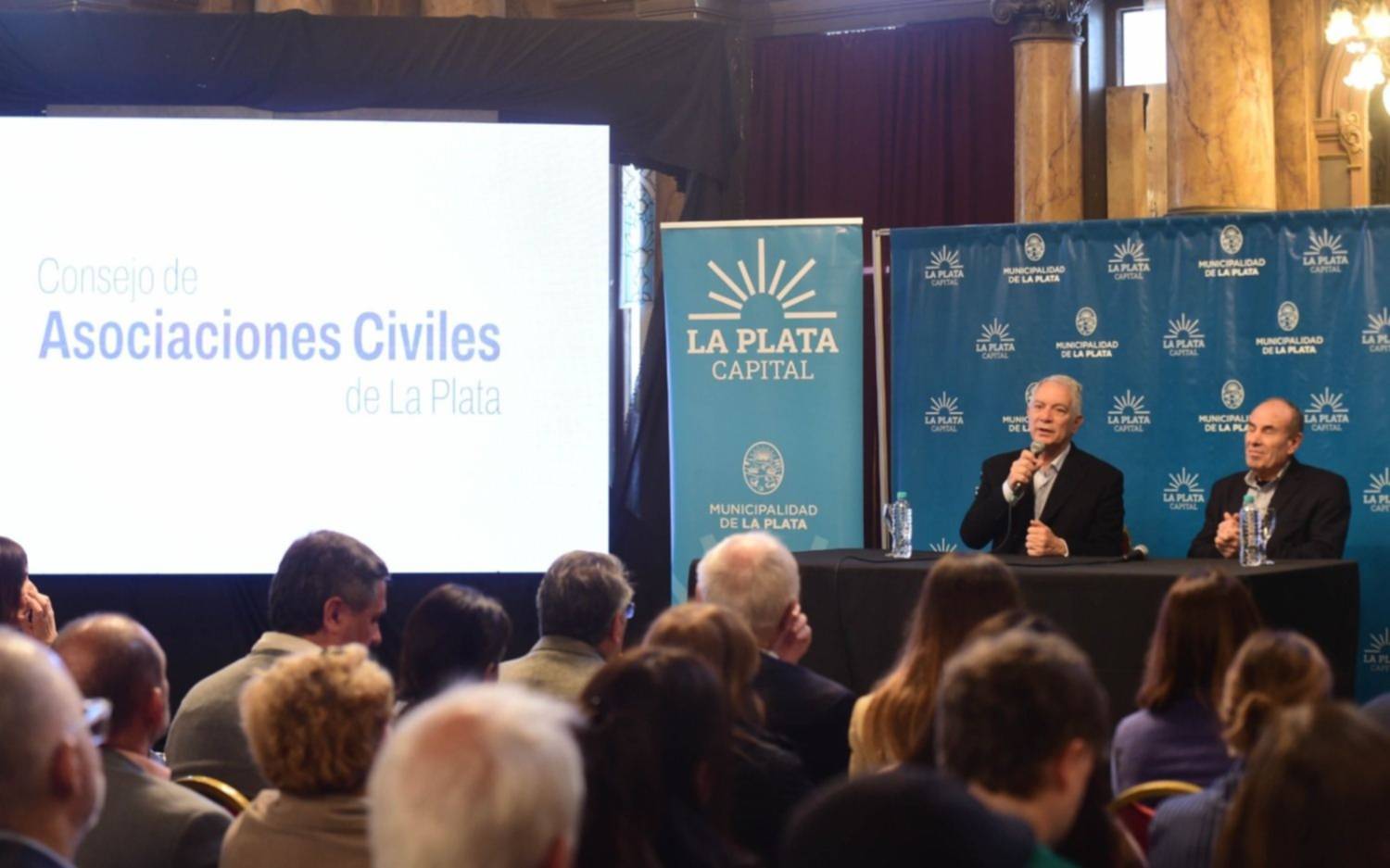 Clubes en La Plata: presentaron el Consejo Municipal de Asociaciones Civiles