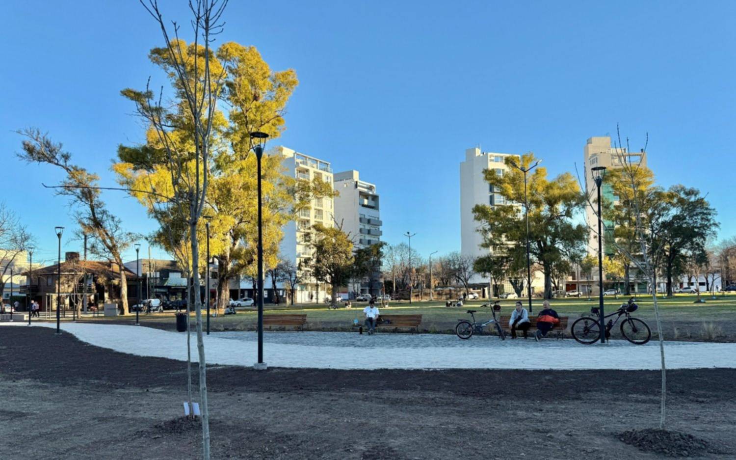 Fotos | Así quedó el Parque San Martín tras la primera etapa de obras