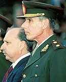 El jefe del Ejército quedó envuelto en una fuerte polémica