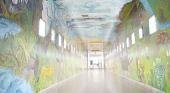 Presos pintan un mural en la cárcel de Varela