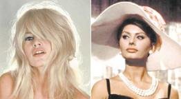 Sofia Loren y Brigitte Bardot, dos íconos de belleza que cumplen 75 años