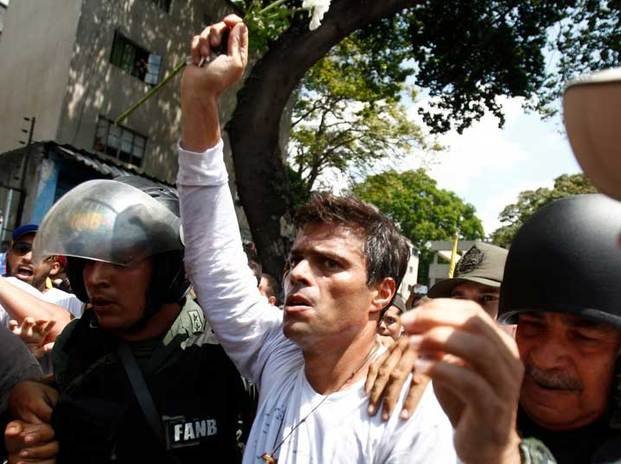 Venezuela esperaba la sentencia para el opositor Leopoldo López