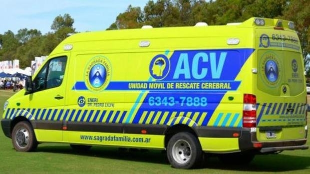 La Argentina incorporó la primera ambulancia de rescate cerebral de Latinoamérica