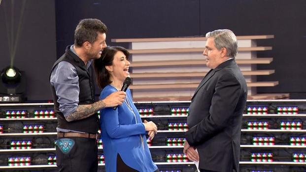 Acompañado por María Laura Santillán, Freddy la rompió en el Bailando