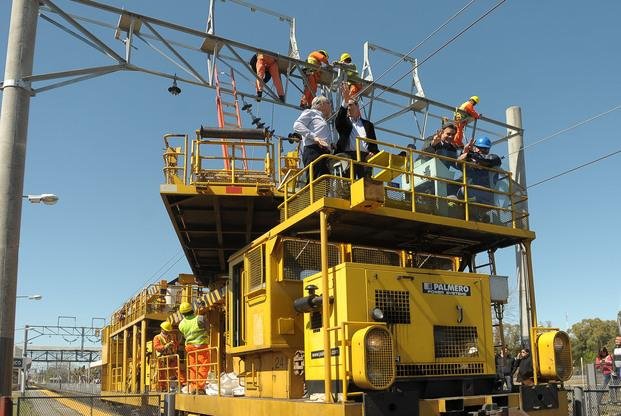 Pondrán a prueba los nuevos trenes eléctricos de la línea Roca