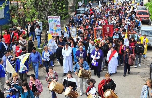 Celebración del Señor de los Milagros de Mailín