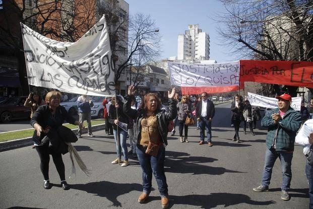 Pidieron justicia por el asesinato de un verdulero  en Plaza Matheu