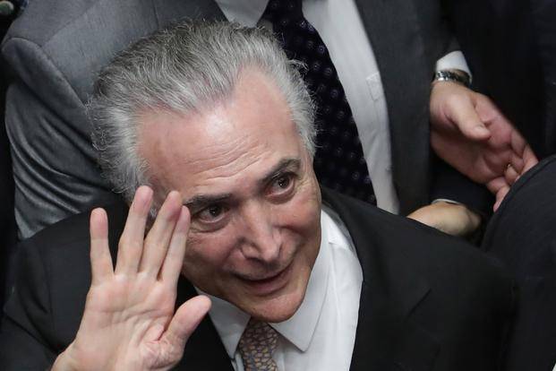 Brasil: Temer abogó por reconciliación y pacificación