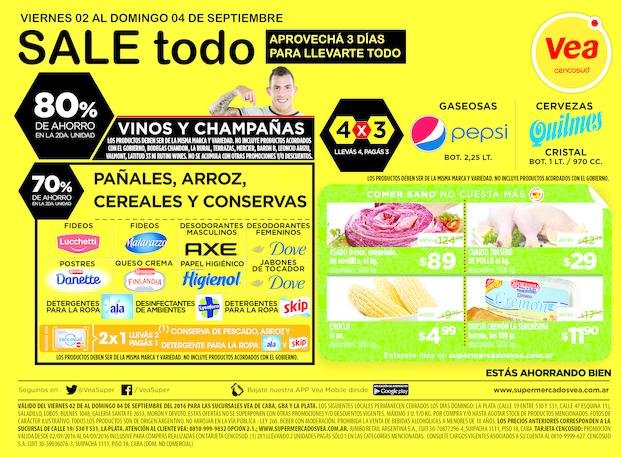 Aprovechá tres días para llevarte todo en Vea