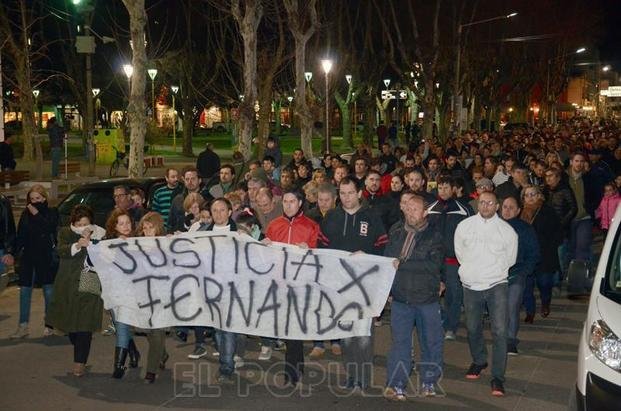 Masiva marcha para pedir justicia en Olavarría