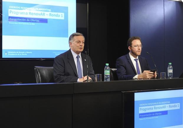 Presentaron 123 ofertas para proyectos de energía renovable