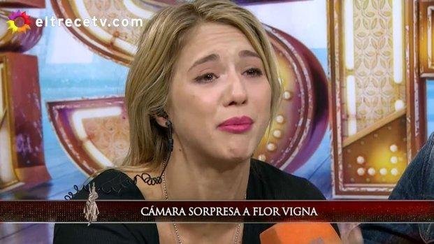 Flor Vigna también fue víctima de una cámara oculta