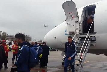 La Selección argentina ya está en Buenos Aires luego del empate de ayer