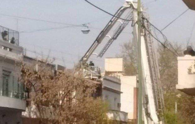 Villa Crespo: derrumbe en obra causó un muerto y dos heridos