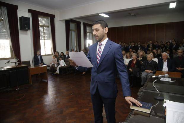 Juró un nuevo juez  del Tribunal Oral I