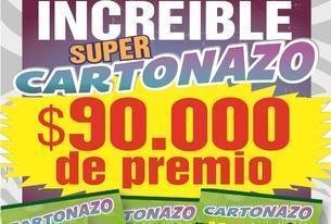 Controlá tu Cartonazo que reparte $90.000
