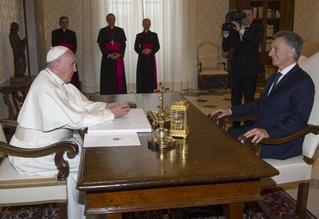 El Papa recibirá a Macri el 15 de octubre