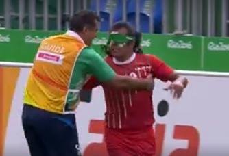 Paralímpicos Río 2016: Terrible golazo en el fútbol 5 para ciegos (VIDEO)