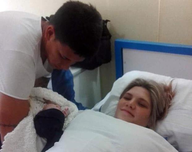 Maxi Meza fue papá