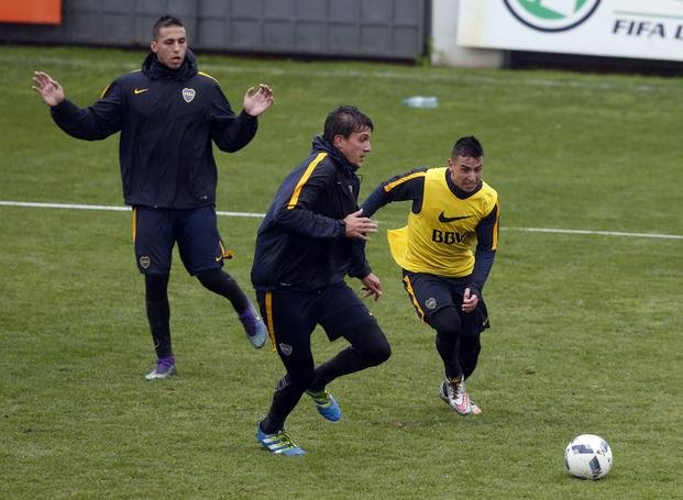 El Mellizo sigue ensayando para reemplazar a Carlitos