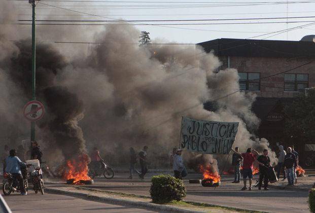 Cortaron la 44 para pedir justicia por un crimen