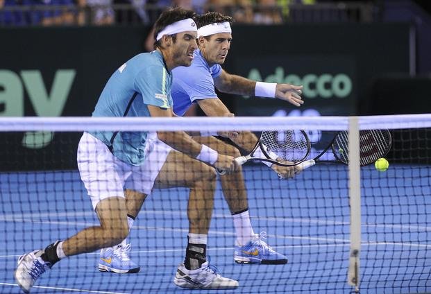 Argentina cayó en el dobles ante Gran Bretaña