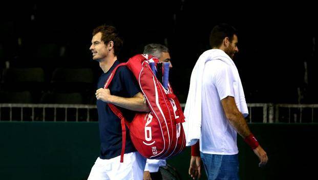 El grave trance familiar que atravesó Murray antes del partido con Del Potro