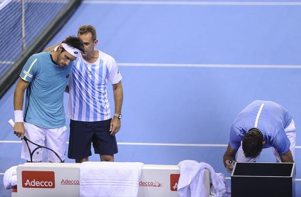 Orsanic no descartó a Del Potro "para un eventual quinto punto"