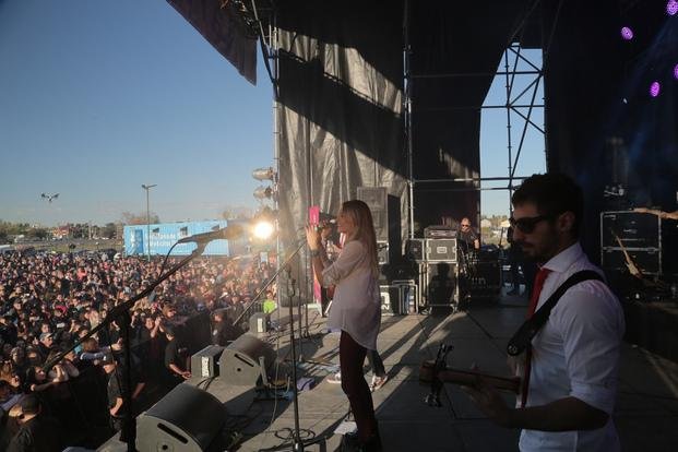Rock y cumbia al aire libre para recibir a la primavera
