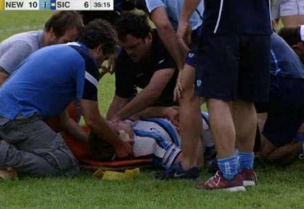 Otro grave accidente en un partido de rugby: lesión cervical de un jugador del SIC