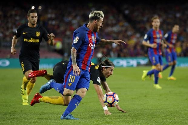 Messi se lesionó en el empate ante Atlético y se pierde la fecha FIFA