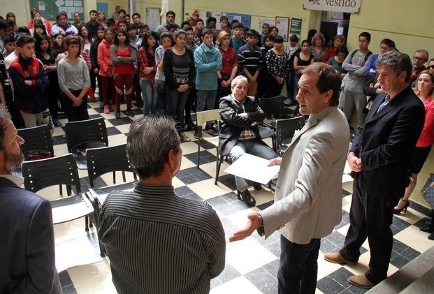 La Comuna hará la primera obra en una escuela con fondos de Nación
