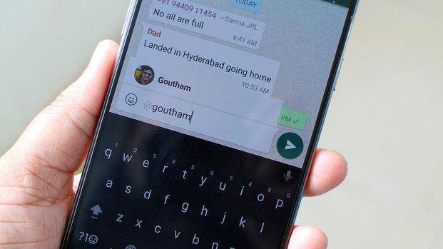 Ya se puede etiquetar a participantes de los grupos de Whatsapp