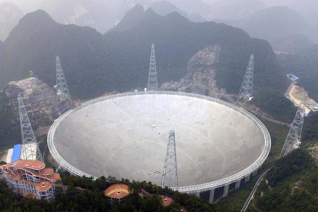 El radiotelescopio más grande del mundo ya funciona en China