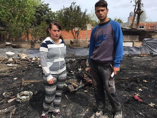 VIDEO- Voraz incendio en vivienda de 154, 521 y 522
