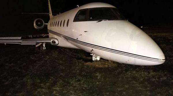 El avión de Ronaldo sufrió un accidente en Barcelona