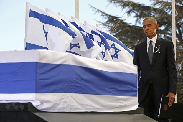 En el funeral de Peres, Obama instó a que Israel "busque la paz"