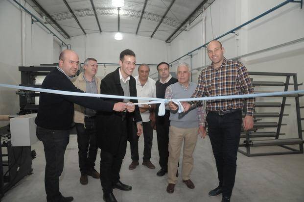 Inauguración de la empresa Eco Friendly Bags en Quilmes