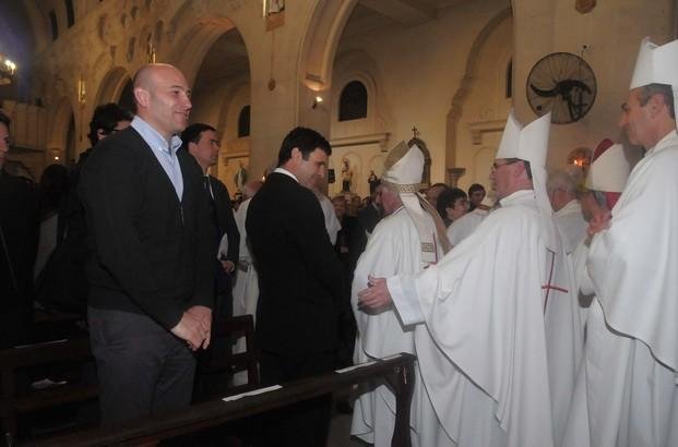 Homenaje al obispo Jorge Novak