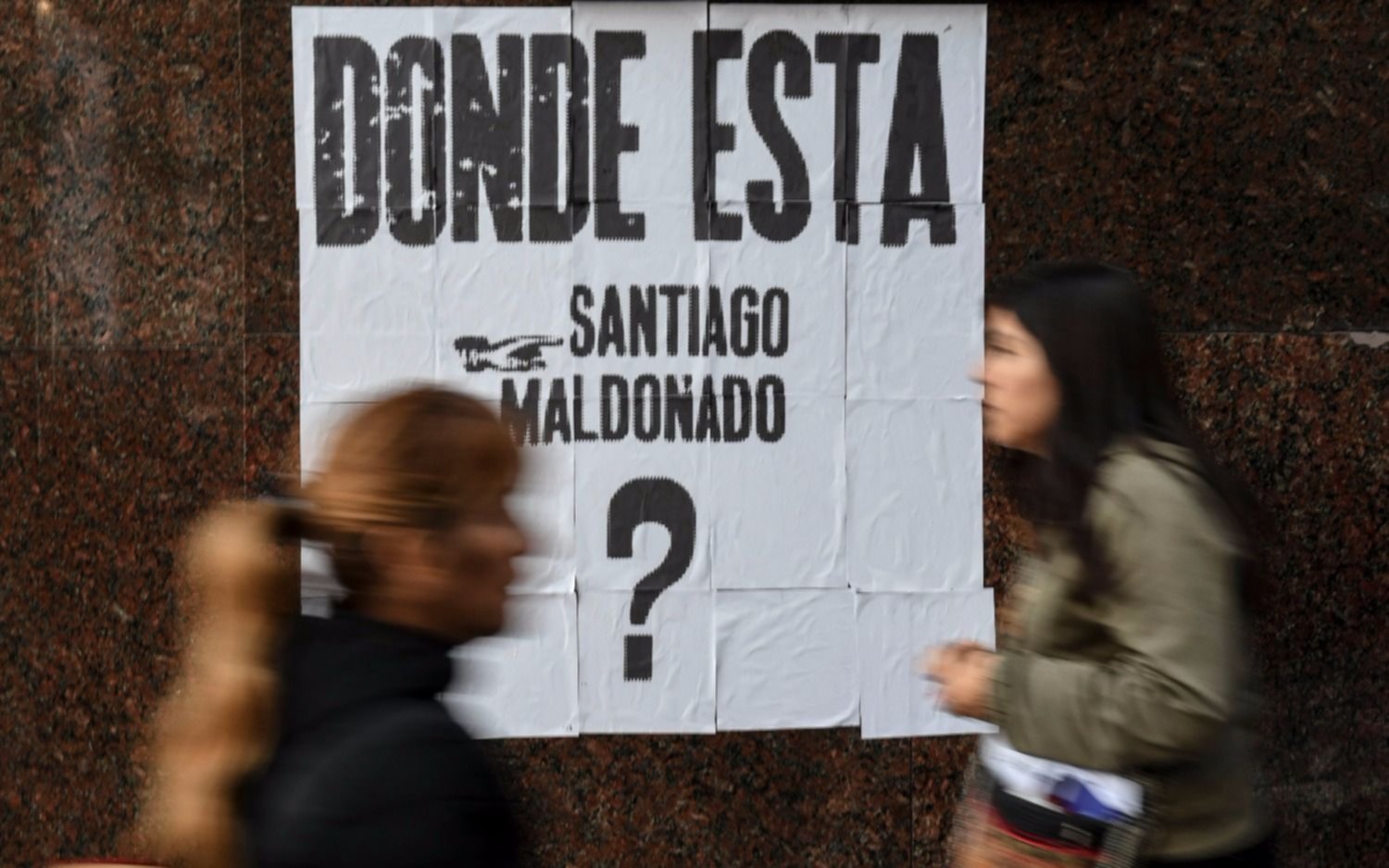El pedido por la aparición de Santiago Maldonado traspasó las fronteras