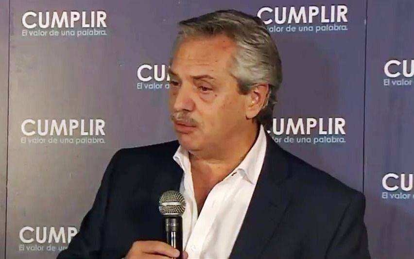 Alberto Fernández habló sobre la salida de Zabaleta del randazzismo