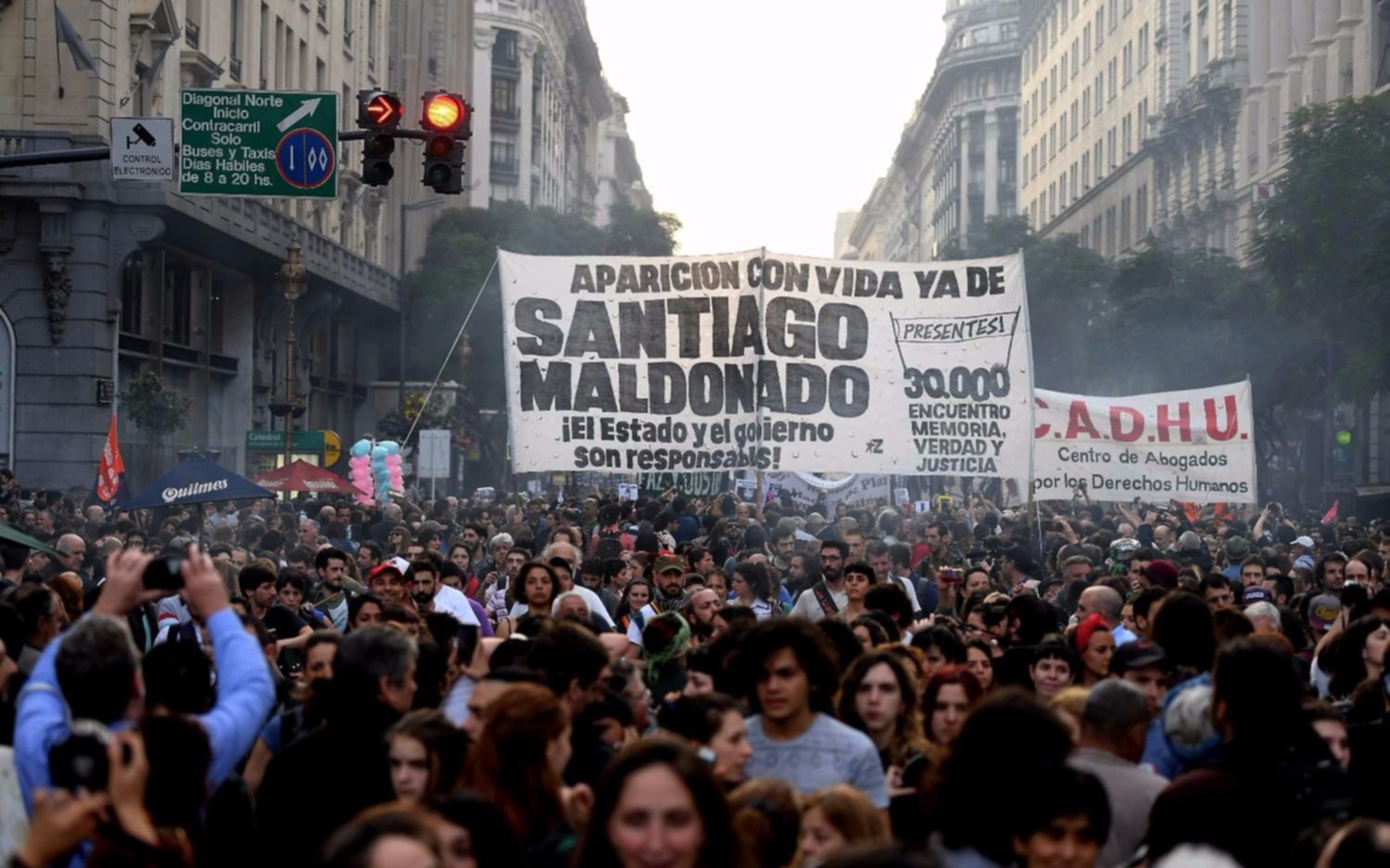 Hubo marchas en ciudades de todo el país por Santiago Maldonado