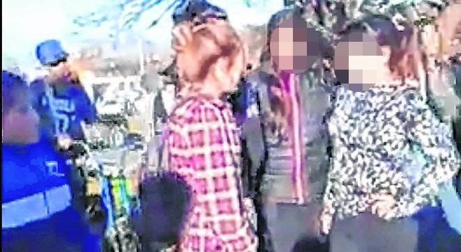 La secuencia del violento incidente