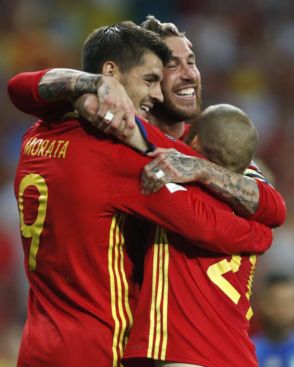 España le dio una paliza a Italia y se acerca al Mundial